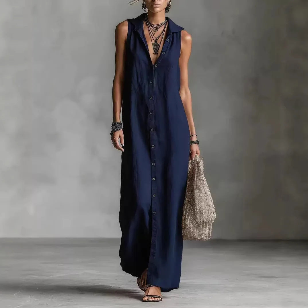 Penelope | European Elegant and Casual Midi Dress