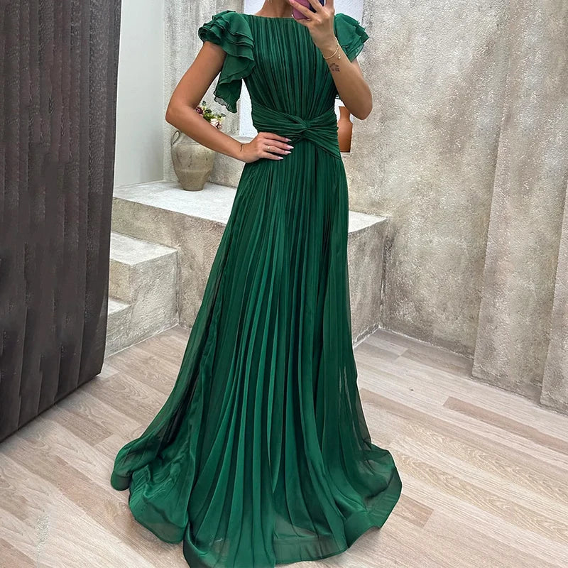 RORY™ | Pleated Evening Dress