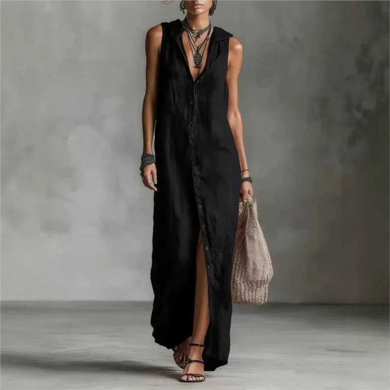 Penelope | European Elegant and Casual Midi Dress