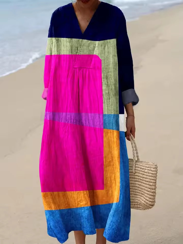 Emily | Printed Dress for a Summer Breeze