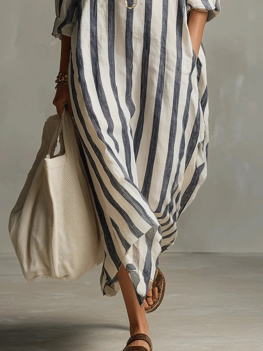 Pepa™ | European Long Shirt Dress