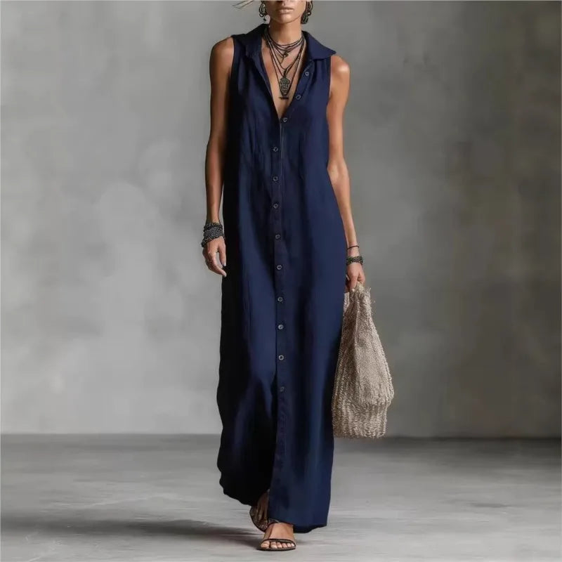 Penelope | European Elegant and Casual Midi Dress