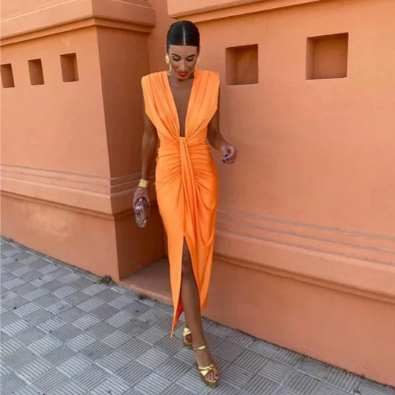 Sterre™ - Elegant Pleated Dress