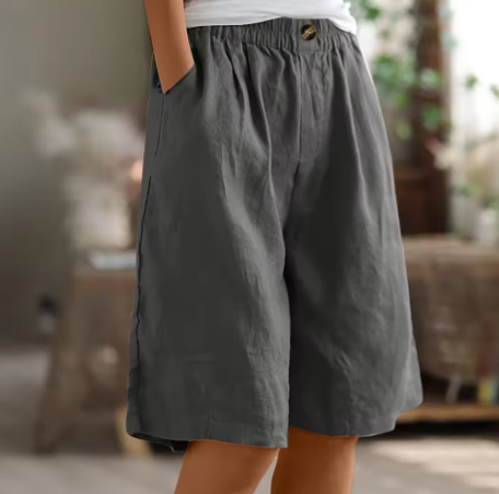 High-waist women's shorts in a variety of summer colourways