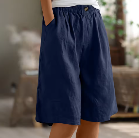 High-waist women's shorts in a variety of summer colourways