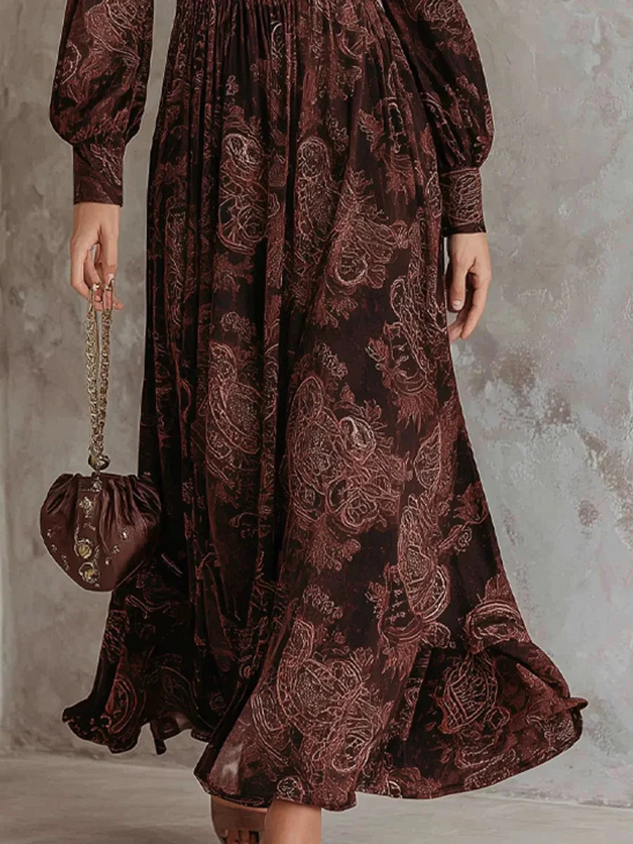 The Spark | Vintage-Inspired Elegant Long Dress