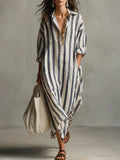 Pepa™ | European Long Shirt Dress