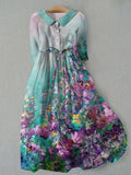 Tessa™ | Artistic Floral Dress