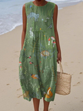 Hannah | Printed Dress for a Summer Breeze