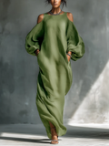 Susana | European Dress with Off-Shoulder Design