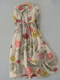 Avira™| Floral Midi Dress