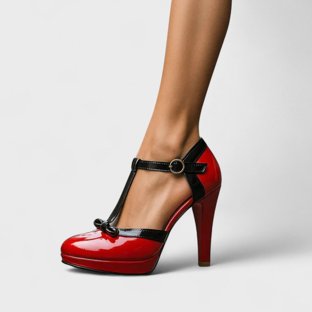 Women's classic heels in pink with cushioned insoles and a refined, timeless silhouette
