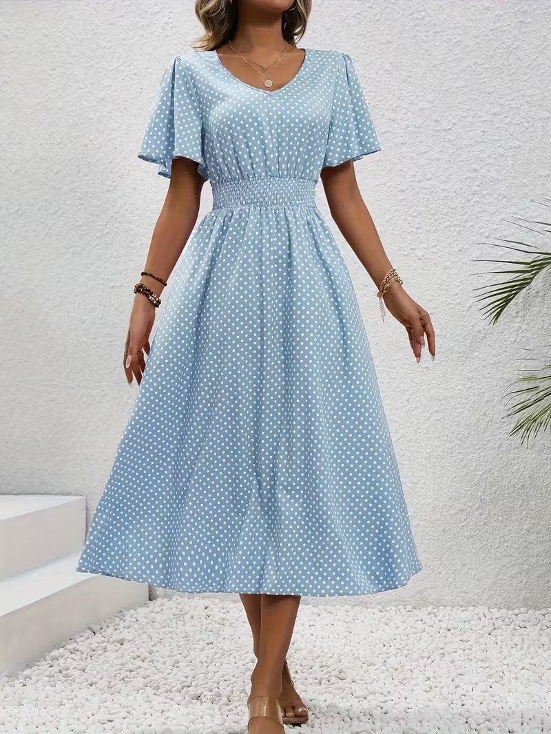 Élisa Polka Dot Dress | The Spark Collection
