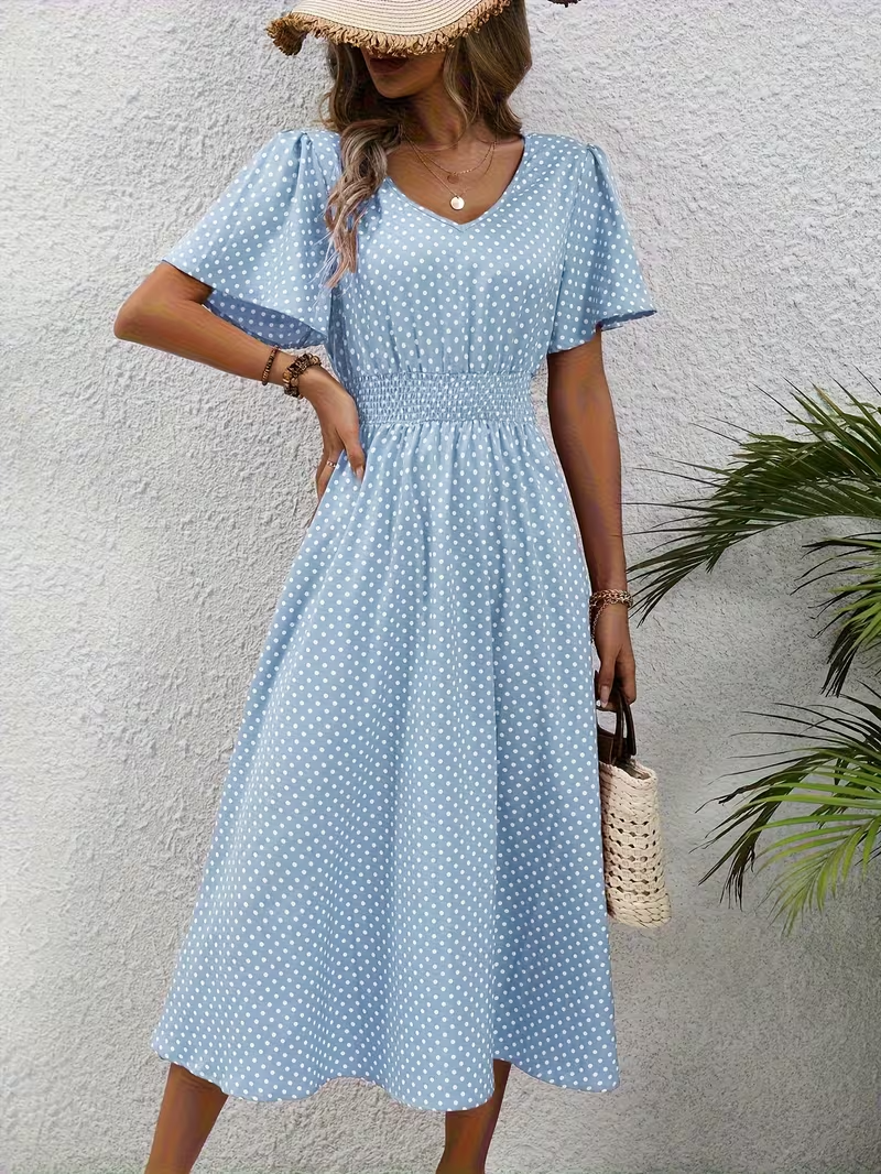Élisa Polka Dot Dress | The Spark Collection