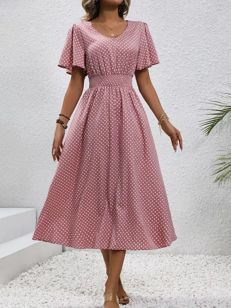Élisa Polka Dot Dress | The Spark Collection