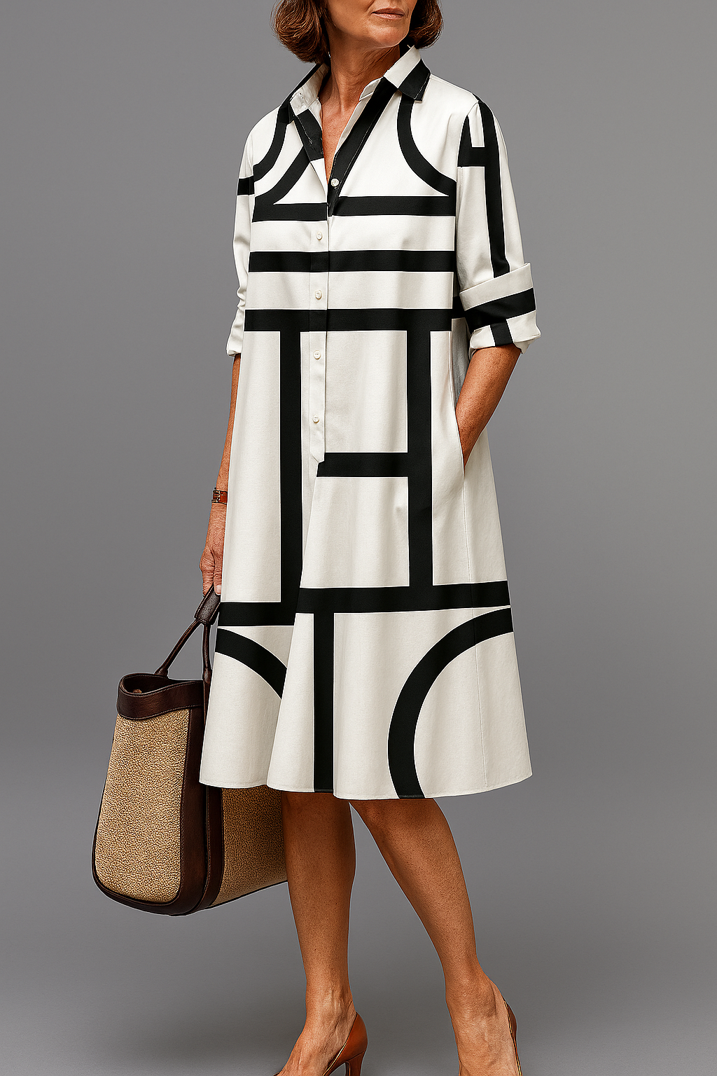 Ellie™ | Feminine Midi Dress
