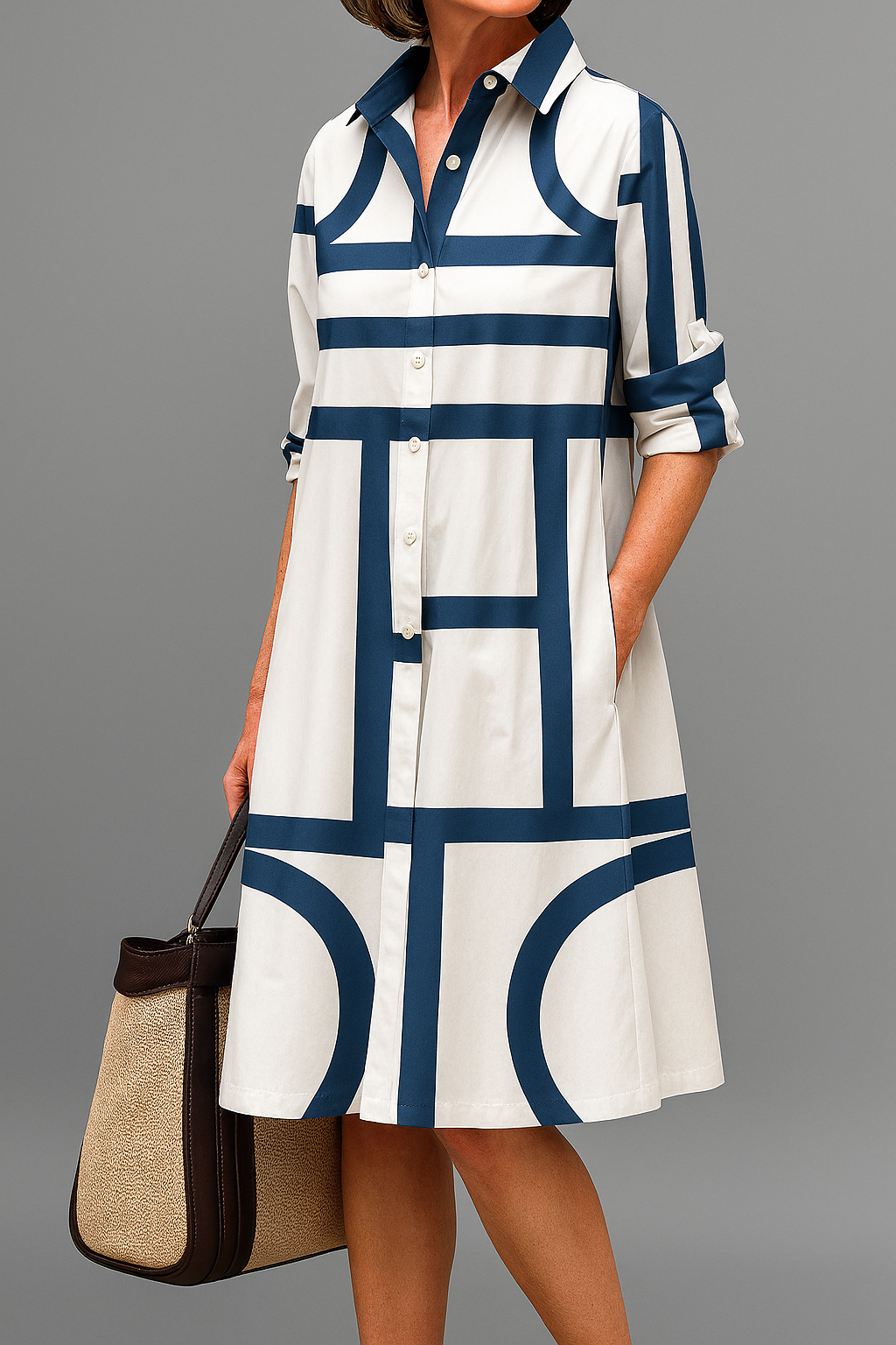 Siena™ | Feminine Midi Dress