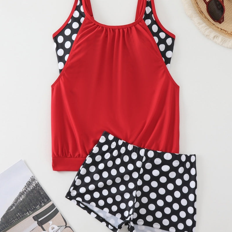 MARISSA | Polka Dot Two Piece Swimsuit