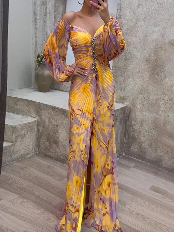 VIONA™ | Elegant V-Neck Dress