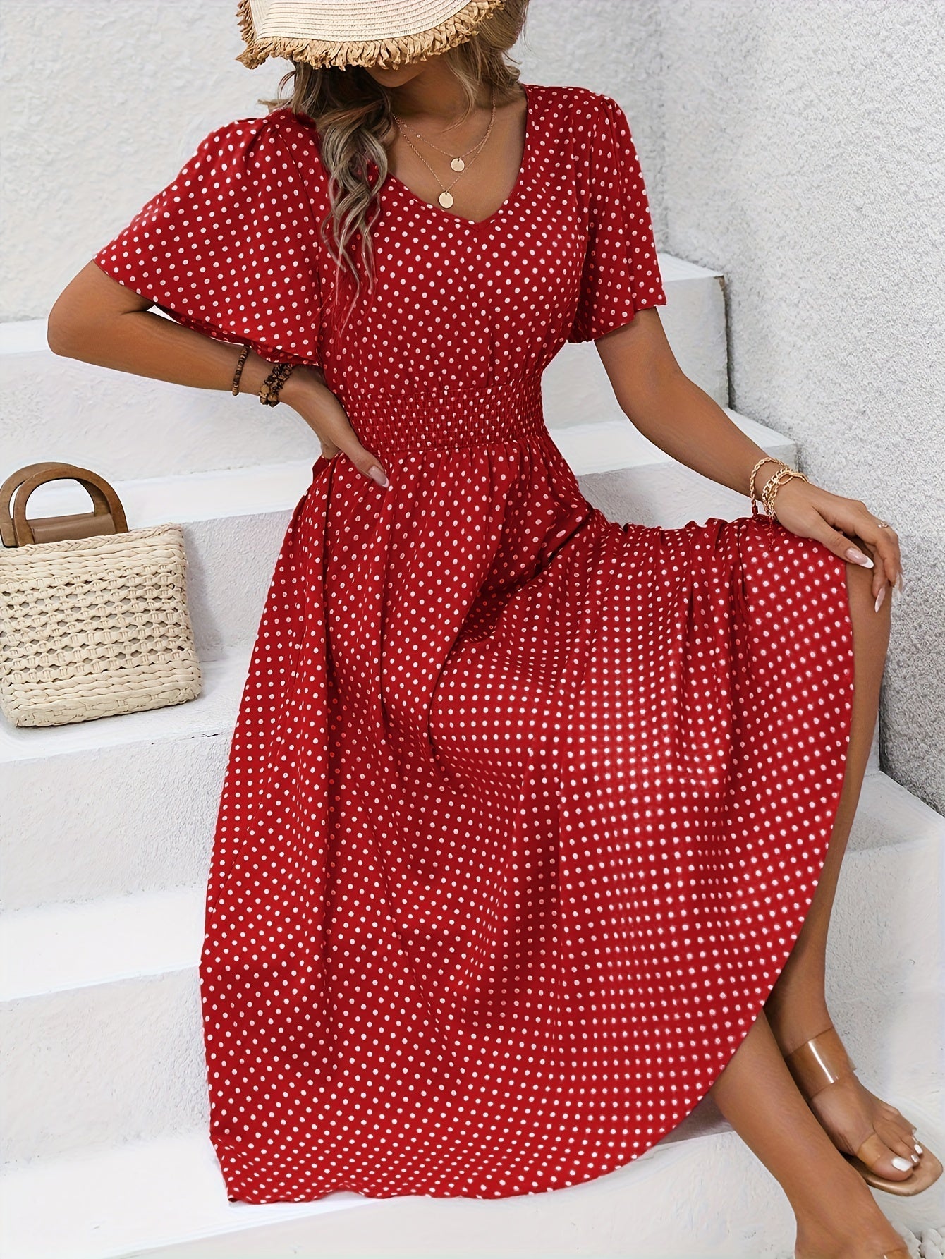 Élisa Polka Dot Dress | The Spark Collection