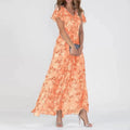 Élina Long Floral Dress by The Spark