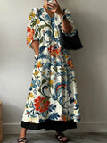 Carola | Chic Floral Print Dress