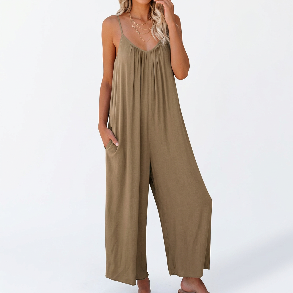 Relaxed wide-fit women's two-piece set in beige, available in a wide range of colours including red, grey, black, purple, navy and burgundy