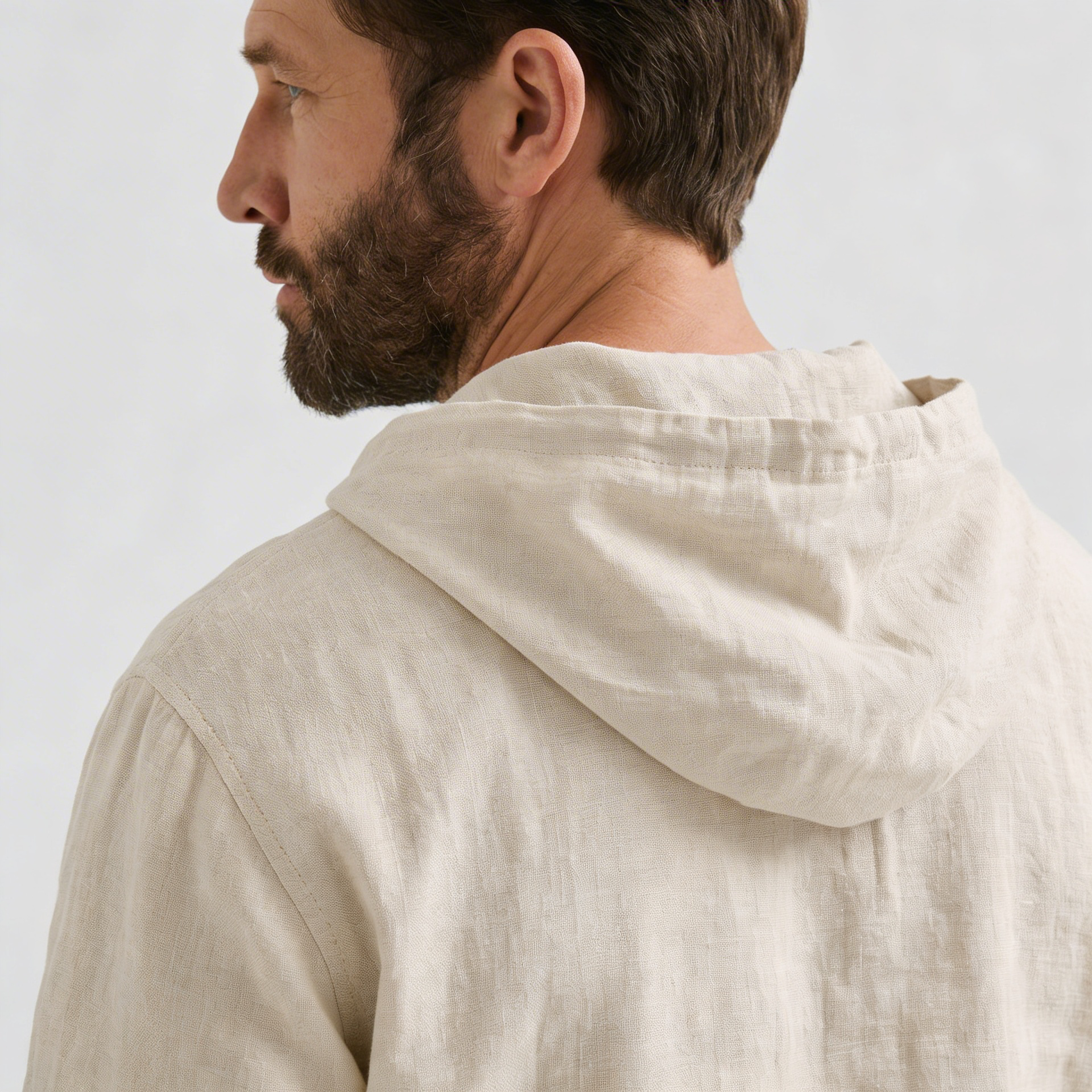 Men's co-ordinated two-piece summer set in a relaxed, minimalist style with clean lines