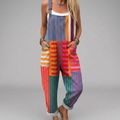 Róisín printed wide-leg jumpsuit with a flowing silhouette and elegant printed design