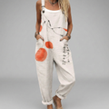Aisling printed wide-leg jumpsuit with adjustable straps and a beautifully flowing printed design