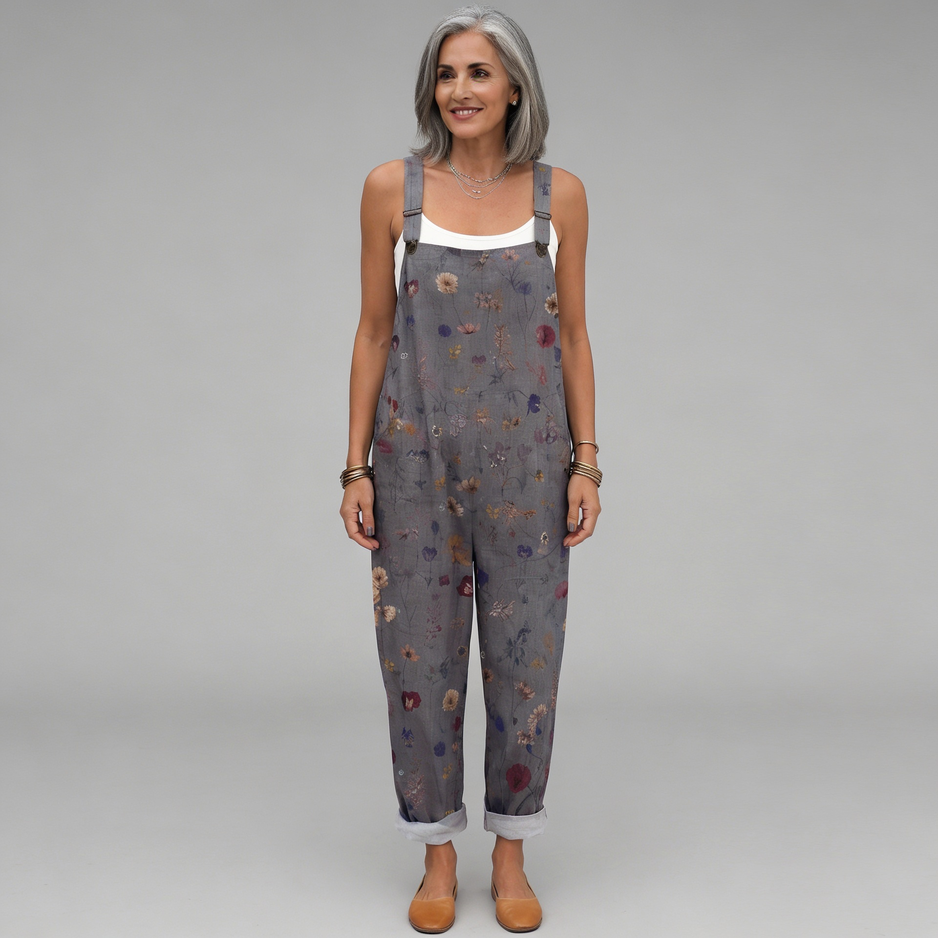 Printed Wide-Leg Jumpsuit — image 2