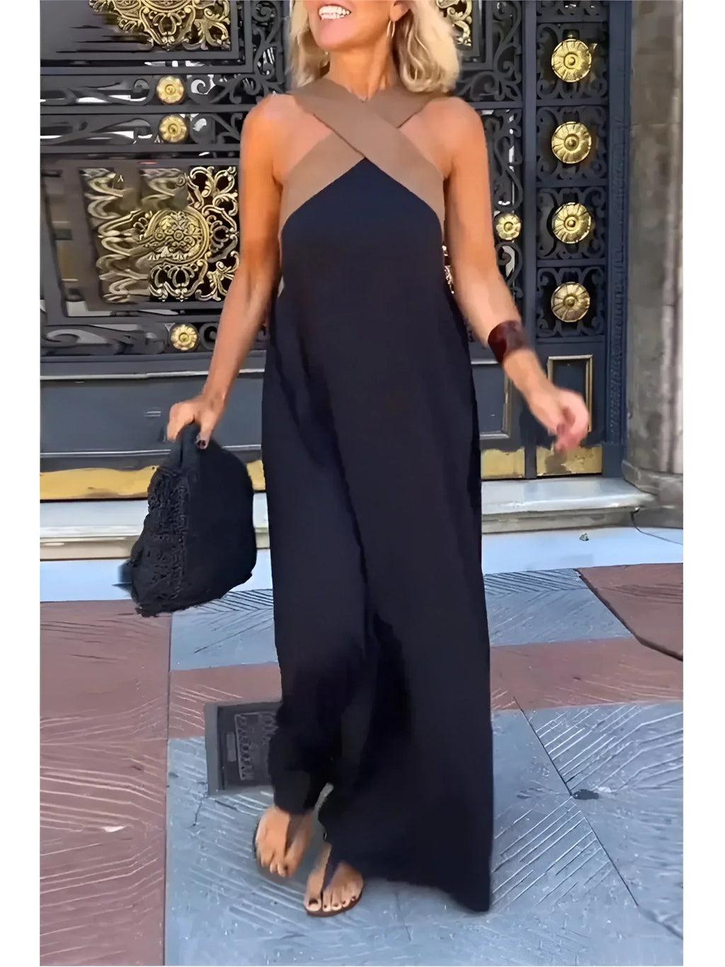 DELFINA™ | Cross-Over Dress