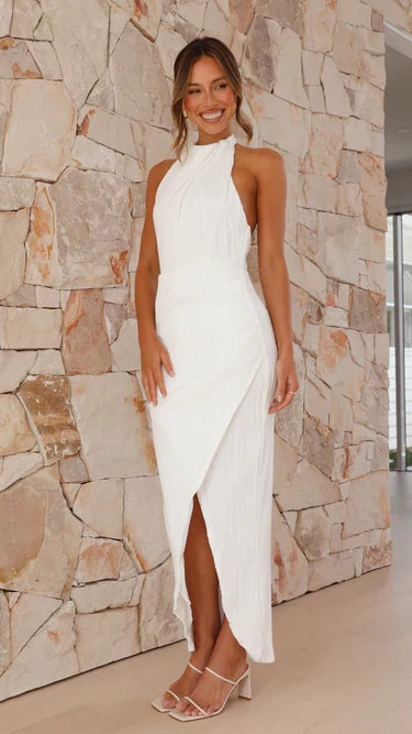 SHYANN™ | Pleated Midi Dress