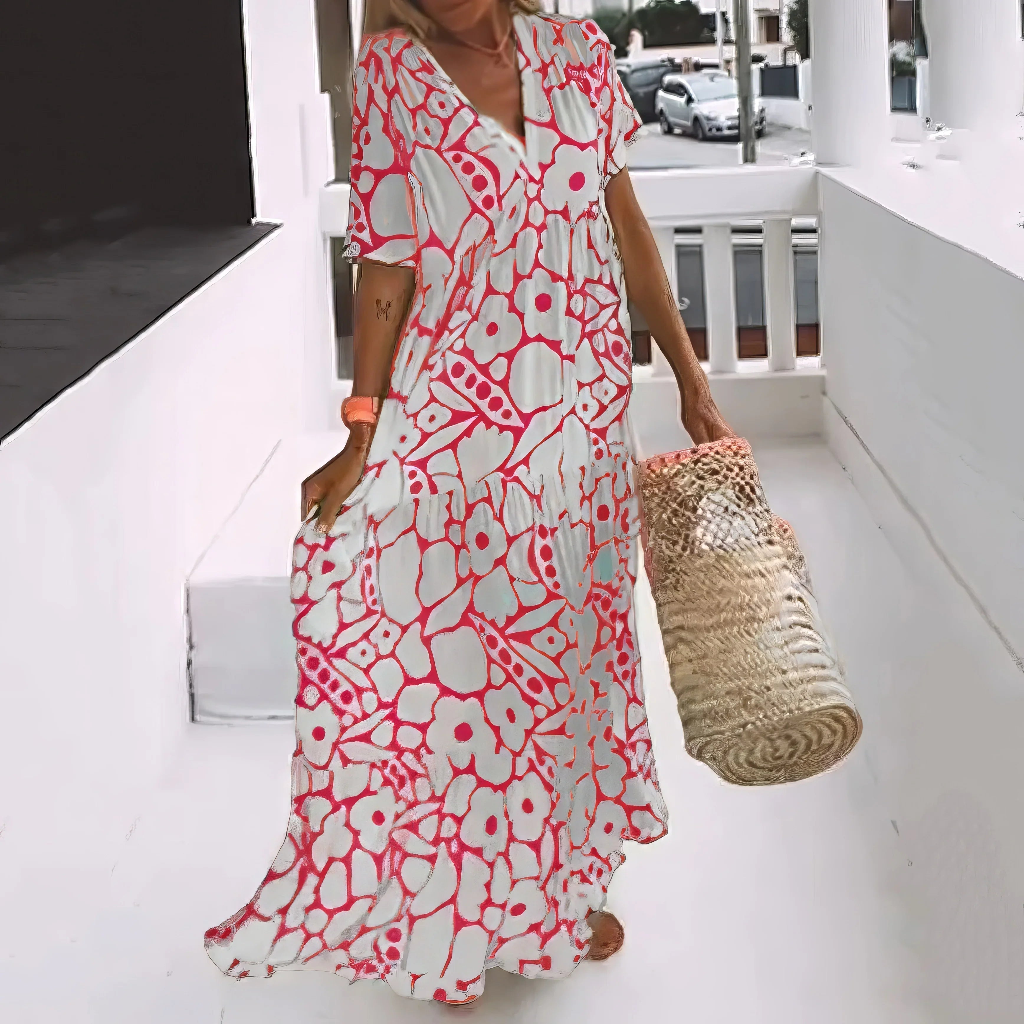 Natural Elegance Maxi Dress | The Spark
