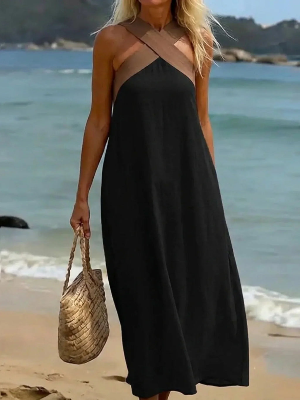 DELFINA™ | Cross-Over Dress