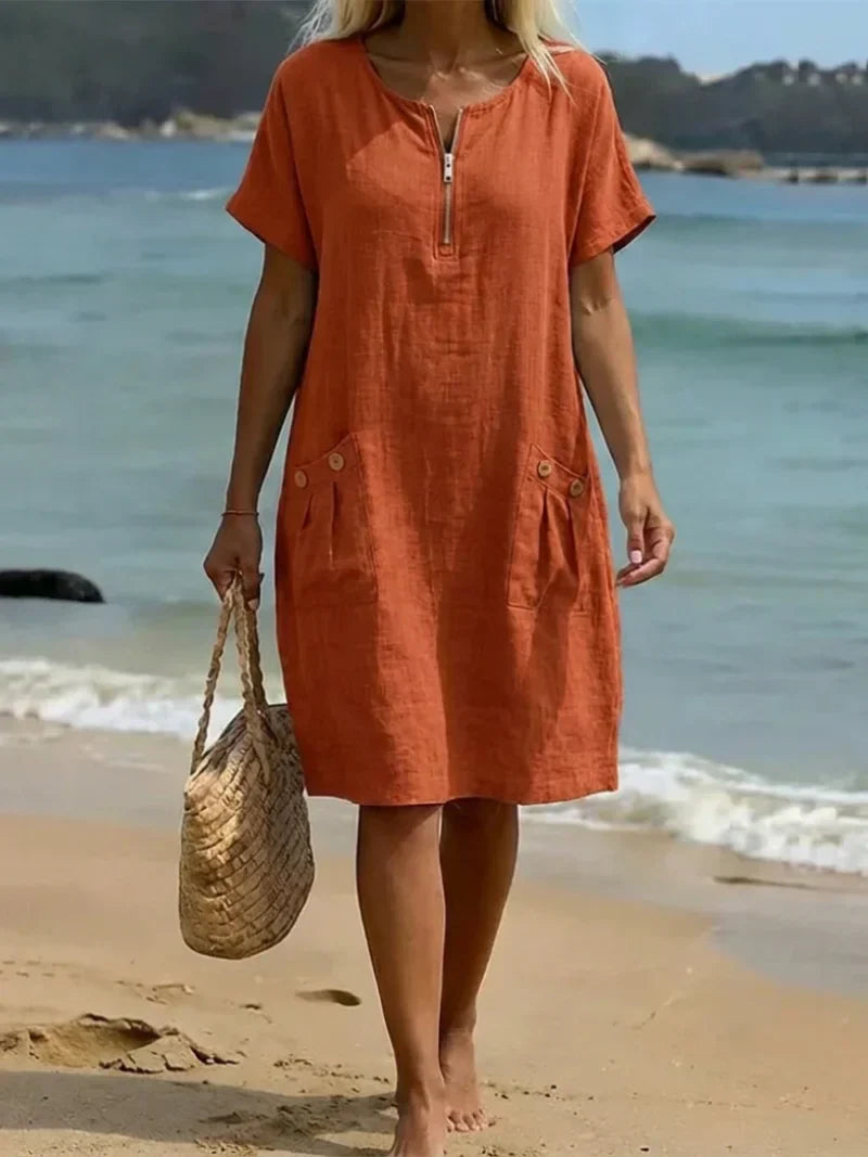 TERESA™ | Zip-Up Dress