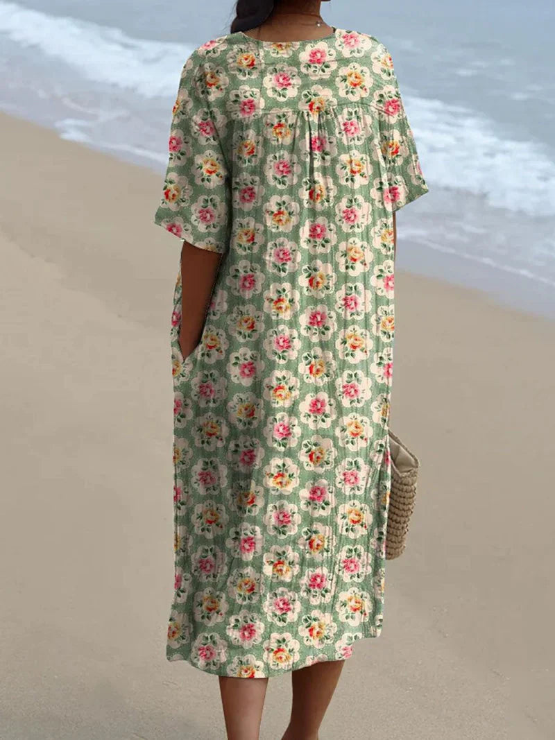 Chloe | Printed Dress for a Summer Breeze